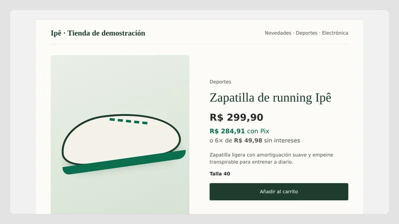 Caravel Pix Price — Página de producto