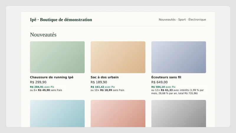 Caravel Pix Price — Vignettes produit