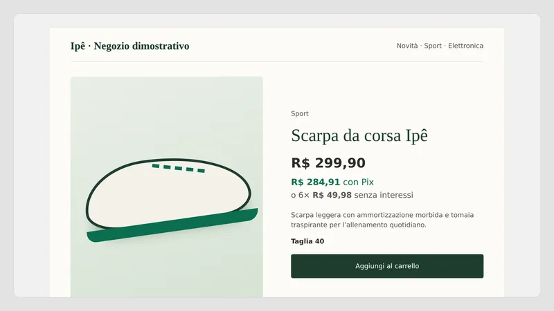Caravel Pix Price — Pagina prodotto