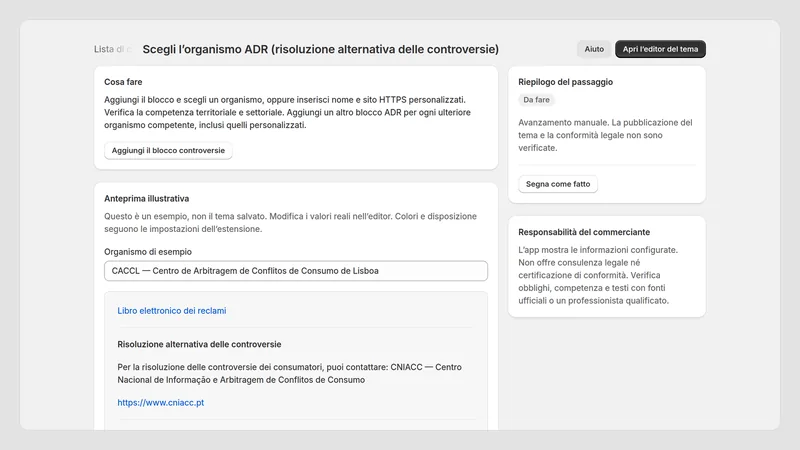 Caravel Legal PT — Anteprima risoluzione controversie