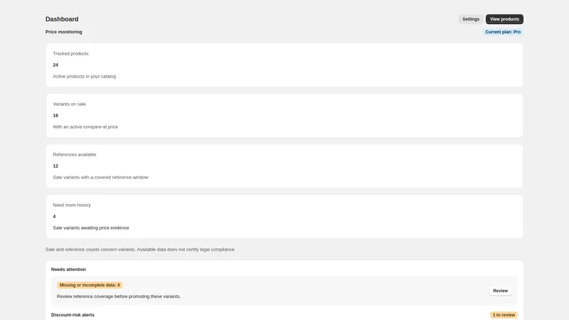 Caravel Omnibus — Dashboard